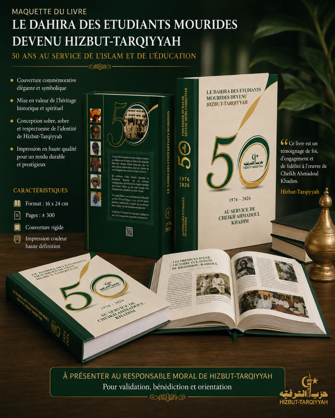 Hizbut-Tarqiyyah — 50 ans